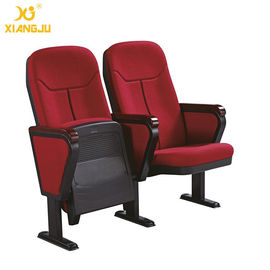 China ISO14001 Padded Upholstery Folding Auditorium Lecture Hall Seating With PP Shell supplier