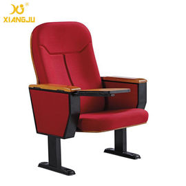China Auditorium Seat Powder Coating Feet PU Cold Foaming Church Hall Chairs supplier