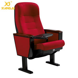 China School Africa Style Auditorium Chairs With MDF Writing Table Foldable Seat supplier
