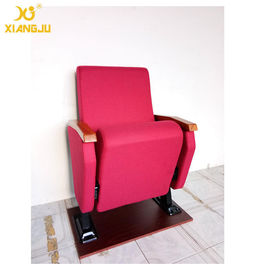 China Upholstered Aesthetic University Church Chairs Tip Up Seat Standard Size supplier