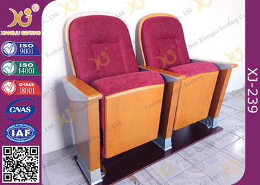 China Church Type Fabric Auditorium Theater Chairs For Bishop And Pastor supplier