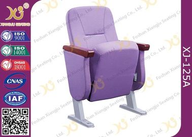 China Fully Fabric New Design For Church Hall/ Auditorium Theater Seating With Metal Legs supplier