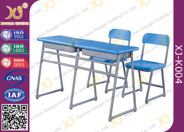 China Werzalit Moulded Board Stand Size School Desk And Chair Set For Kids From 6 To 18 supplier