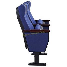 China Luxury Ergonomic Auditorium Chair With Writing Table / Lecture Hall Seating supplier