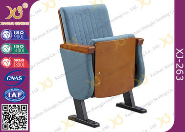 China 7 Seat Spring Returning Folding Theatre Seating Chairs For Church Muslim Praying supplier