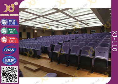China PU Armrest Auto Pop - Up Church Hall Chairs / Auditorium Theater Seating supplier
