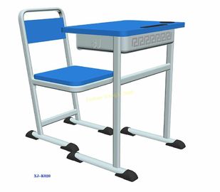 China Custom Fixed Height Classroom Student Desk And Chair Set 5 Years Warranty supplier