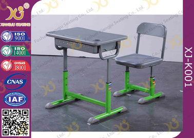 China Green Blow - Molded Plastic Education Classroom Table And Chair Customized Color supplier