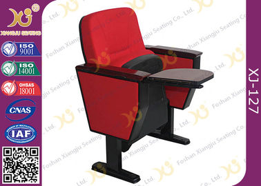 China Metal Frame Auditorium Church Hall Chairs Space Saving Size 890mm * 700mm * 580mm supplier