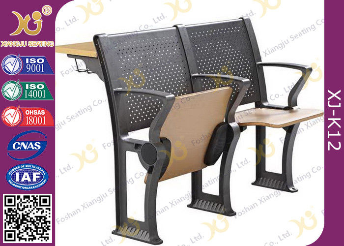 Custom Folded Seat Folding Student Desk Chair For School Lecture Room