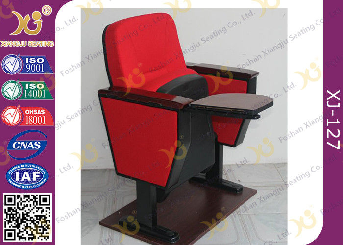 Lecture Hall Folding Theater Seats Small Back Fixed Auditorium