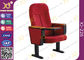 Wooden Back Cold Rolled Steel Feet Auditorium Theatre Seating Chair supplier