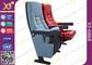 Metal Frame Inner Structure Cupholder Cinema Chairs With Pushing Back supplier