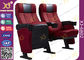 ISO Certification Padding Armrest Theatre Seating Chairs Flame Retardant Fabric supplier