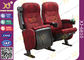 Mesh Fabric Upholstered Theater Chairs With Leatherette Headrest Row Number supplier