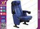 Gravity Recovery Fabric Surface Cinema Theater Chairs Folding Up With Cup Holder supplier