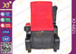 Multifunction Knock Down Package Cinema Theater Chairs With Armrest / Steel Legs supplier