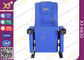 Professional Fixed Iron Legs Cinema Style Seating With PU Foam Back Cover supplier