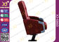 Plywood Inner Shell PU Foam Cushion Cinema Theater Chairs , Commercial Movie Theater Seats supplier