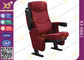 Tip - Up Seat Automatic Return Cinema Room Seating Ground Fixed With Folding Cup Holder supplier