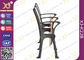 Wood Board Aluminum Alloy Frame College Classroom Tables And Chairs supplier