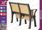 Wood Board Aluminum Alloy Frame College Classroom Tables And Chairs supplier