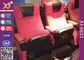Water Proof Plastic Cover Movie Theater Chairs , Cinema Seating Furniture supplier
