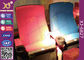 Luxury Cinema Seat Fabric Upholstery Stadium Theater Seating With Cup Holder supplier
