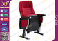Polyester Fabric Acoustic Absorption Church Hall Chairs With ABS Writing Pad supplier