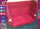 PU Foam Cushion Wood Structure VIP Cinema Seating , Lover Cinema Sofa Chair supplier