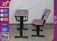 Eco Friendly PP Material Student Desk And Chair Set For International School supplier