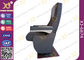 Fixed Seat Mold Foam Theatre Cinema Chairs With Tip Up Armrest For Music Hall supplier
