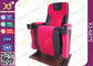 Plastic Back Cover Theatre Seating Chairs With Full Upholstery Cover Seat Padded supplier