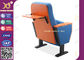 Molded foam Auditorium Chairs /  auditorium theater seating Iron feet for audience XJ-229 supplier