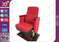 Plastic Small Back Auditorium Chairs , Folded Auditorium Church Chairs With Writing Pad supplier