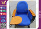 Fabric cover flame retardant auditorium theatre Chairs with tablet 580mm center distance supplier