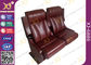 Soft Padded Push Back Theater Seating Chair For Commercial Cinema 2.3mm Thickness supplier