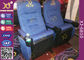 Fabric Upholstery Soft Padded Stadium Theater Seating With OEM Logo Sew On Back Rest supplier