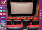 Fabric Upholstered Folding Theater Seats Returning Seat By Gravity No Noise supplier