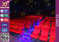 No Noise Gravity Return Theatre Seating Chairs / Cinema Chair PP Cover With Cushion supplier