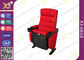 Commercial Plastic Theatre Room Chairs Theatre Style Seating With Cup Holder supplier