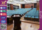 Anti Dust Retractable Auditorium Seating With Customized Icon Logo On Back Rest supplier