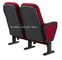 Fabric Cushion Spring Return Auditorium Chairs / Cinema Seating With Writing Pad supplier
