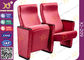 Full Upholstered Fabric Cover Auditorium Chairs / Seating With Hidden Fixed Leg supplier