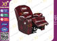 Shop Black Leather VIP Cinema Seats With Power Recline Optional Home Theater Sofa supplier