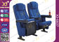 Red Foldable Auditorium Theater Seating Chairs Used Movie Cinema Seats Fixed Backs supplier