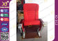 Aluminum Base Church Hall Chairs With Painted Back / University Furniture supplier