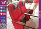 Customize Church Hall Chairs With Soft Padded And Logo Sewed On Back Rest supplier