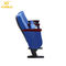 Fabric  Auditorium Seating Floor Fixed Church Hall Chairs / Low Back Chair supplier