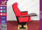 Modern Conference Room Chairs With Writing Pad In Arm / Metal Frame supplier